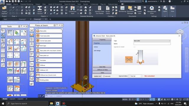 Autodesk Advance Steel Tutorial (Bahasa Melayu) смотреть онлайн