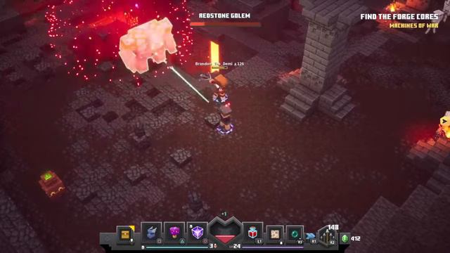 Skeletons for Galore! | Minecraft Dungeons смотреть онлайн