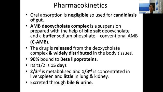 Chemotherapy of Fungal Infections Part -1, Dr Damodari Bai., Associate Professor - Pharmacology смотреть онлайн