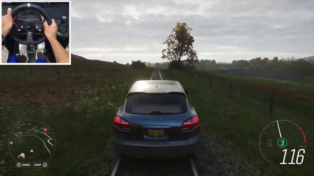 Porsche Cayenne Turbo 2012 - Forza Horizon 4 | Logitech G920 Gameplay