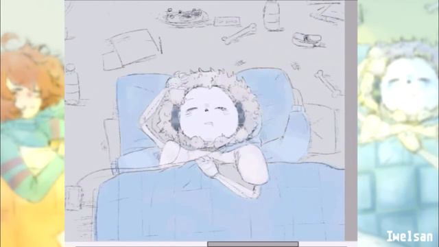 SP// Towards the sun // Undertale - Frisk & Sans - смотреть онлайн