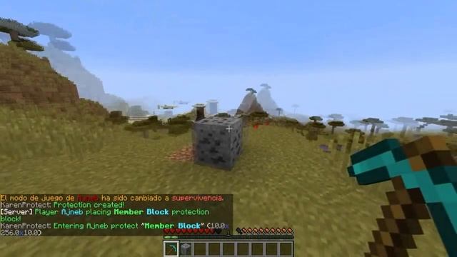 PLUGINS para tu SERVIDOR de Minecraft - KARENPROTECT (Piedras de Protección) смотреть онлайн
