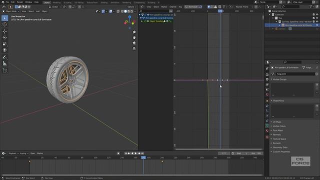 Add Motion Blur in Blender. смотреть онлайн