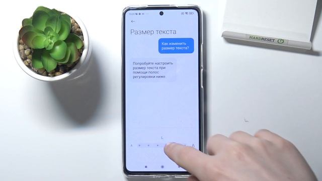 Как изменить размер текста на Xiaomi 11T / Поменять размер шрифта в телефоне Xiaomi 11T смотреть онлайн