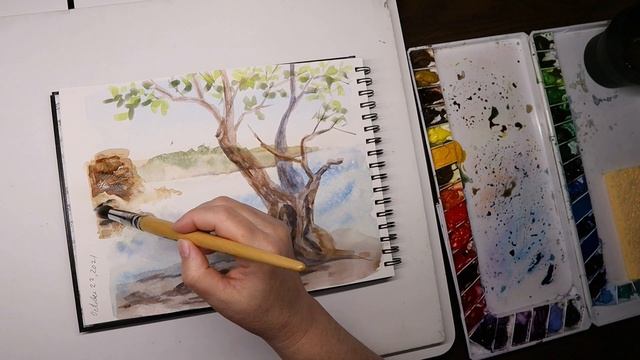 Акварель: Задний, Средний и Передний планы. смотреть онлайн