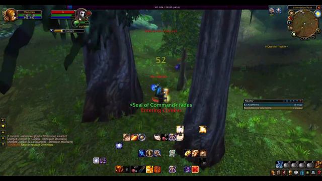 WoW Classic Vanilla Era Server Lowbie Ret Paladin World PvP L2Peeage: Whitemane смотреть онлайн