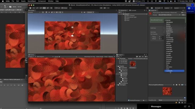 Unity - Photoshop Blend Modes Shader смотреть онлайн