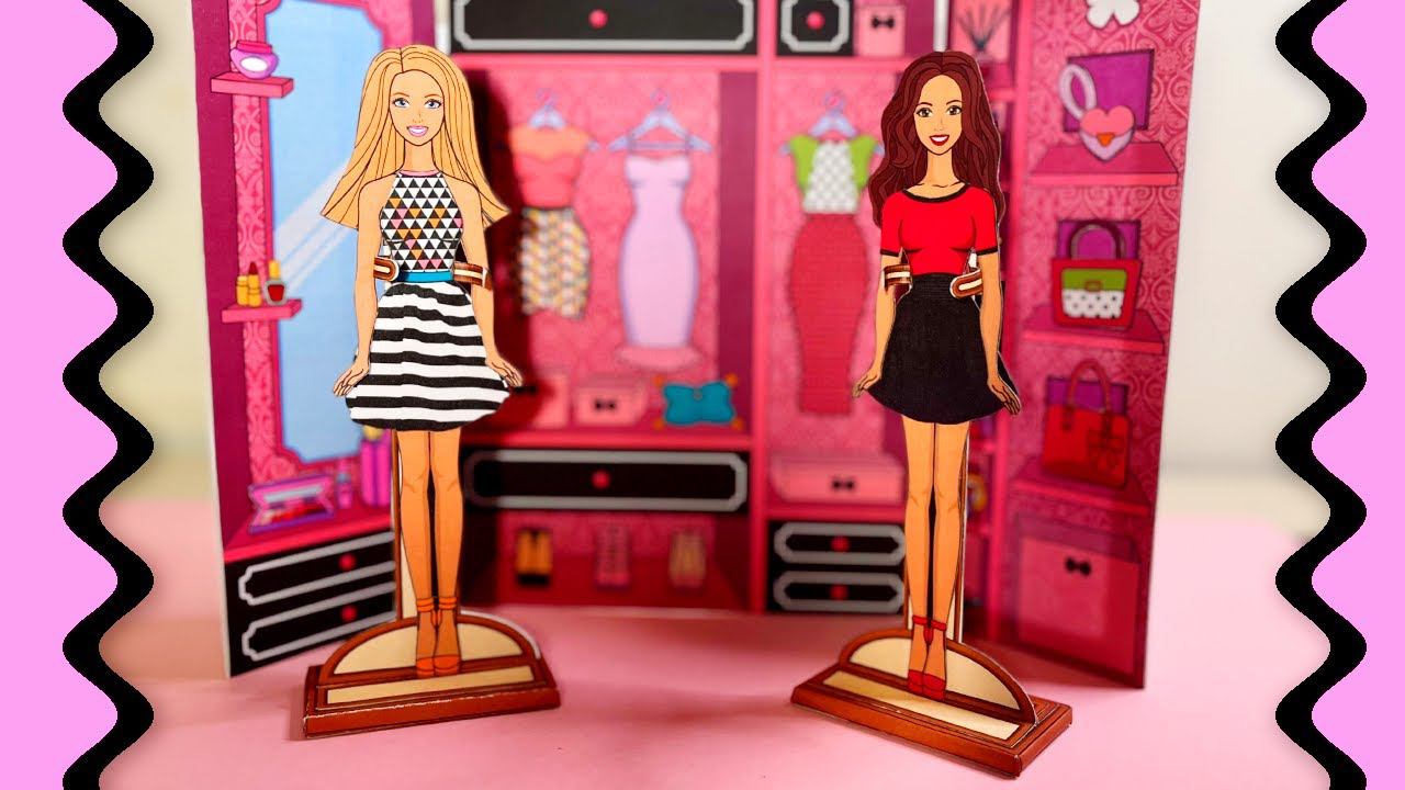 Подставка для бумажных кукол смотреть онлайн