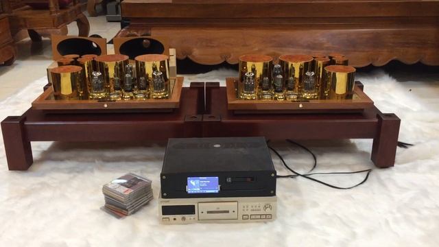 A perfect Amplifier 6c33c Single-ended parallel Class A Monoblock Hi-End Amplifier Sound nice (01) смотреть онлайн