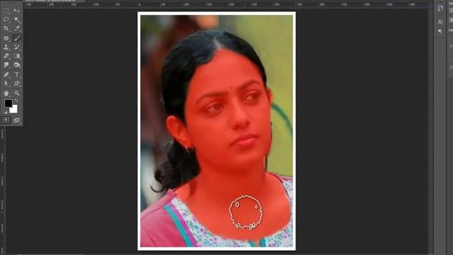 Easy way to change skin colour from dark to light in Photoshop - Tamil Tutorial смотреть онлайн