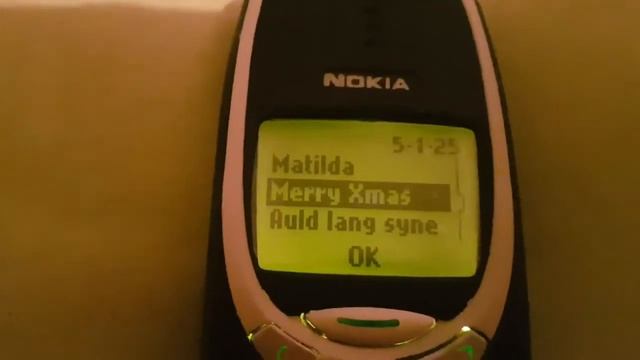 Мелодия Mery Crismas Nokia 3310