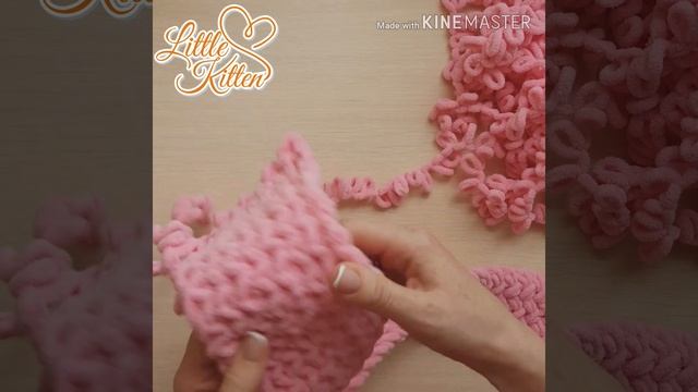 Узор "Мозайка" из Alize Puffy Fine смотреть онлайн