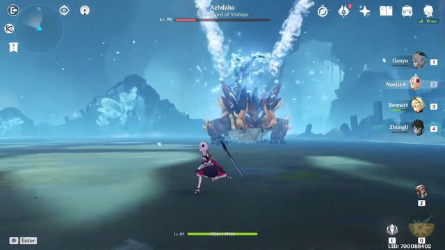 Genshin Impact Domain: Beneath the Dragon-Queller Azhdaha смотреть онлайн