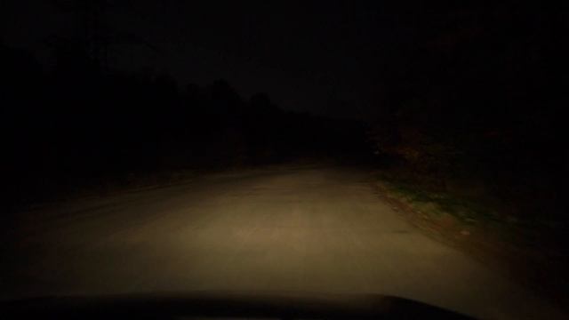 Недорогие LED лампы H4 против дорогих. Сравнение на дороге. смотреть онлайн