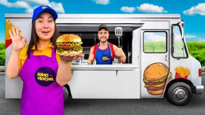 Открыли Ресторан на Колесах! *Сколько заработали?* // Луномосик