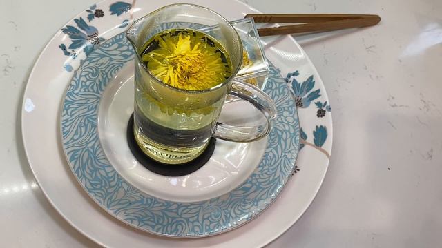 Big complete chrysanthemum flower tea and acrylic cube box asmr смотреть онлайн
