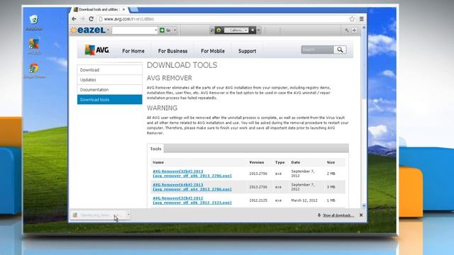 How to uninstall AVG® Internet Security 2013 from Windows® XP PC смотреть онлайн