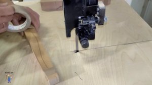 Как сделать гнутую ножку на ленточной пиле без отходов!  продолжение!