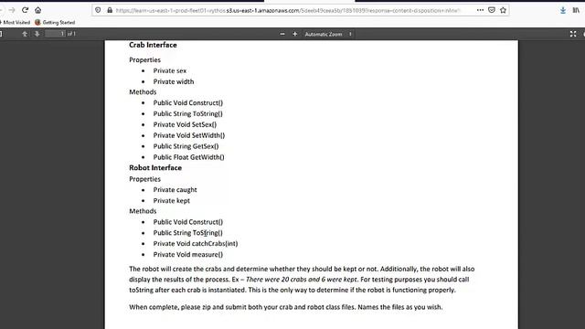 Crab Lab Solution - Create Objects / Classes in PHP смотреть онлайн