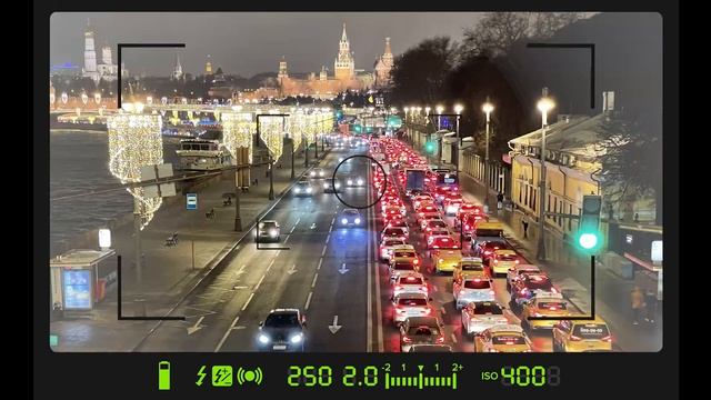 Winter walk in Moscow смотреть онлайн