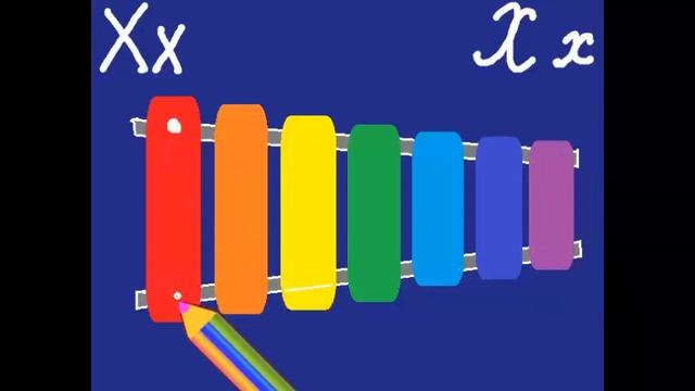 Английский алфавит Letter X с рисунком для запоминания #EnglishAlphabet детский с картинкой #алфави