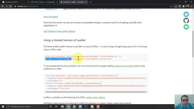 Proyecto 1 - Video 54 - Mapas con la Librería Leaflet смотреть онлайн