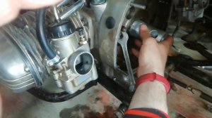 замена сальника коленвала на мотоцикле Урал, снятие сцепления и маховика. Часть 2