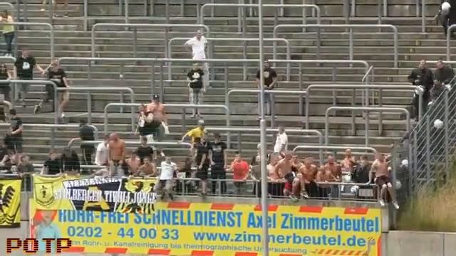 POTP: DeutscheReport #4 - Wuppertaler SV vs Alemannia Aachen, 2014 - PyroOnThePitch.com смотреть онлайн