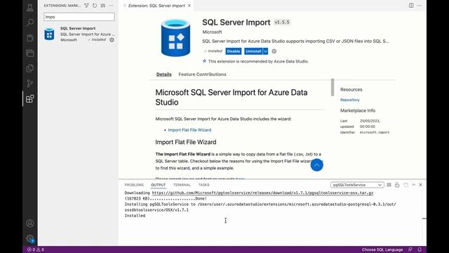 HOW TO IMPORT FLAT FILE IN AZURE DATA STUDIO (SQL) ON MAC AND WINDOWS PART 2 смотреть онлайн
