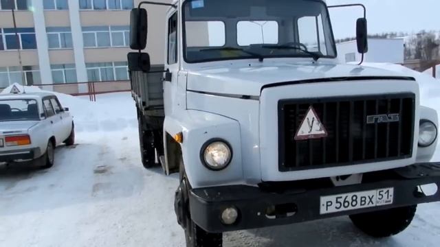 Обзор грузового автомобиля ГАЗ 3307 2005 года..mp4 смотреть онлайн
