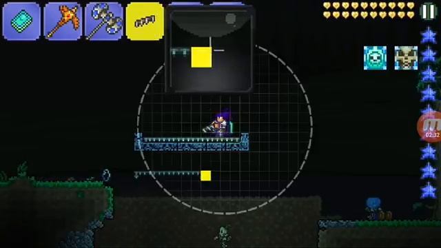 Как легко проходить сквозь стены в игре Terraria.