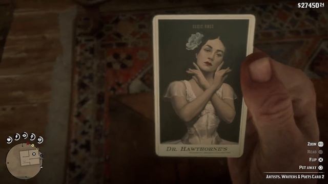 Red Dead Redemption 2 - Artists, Writers & Poets Card 2 Location | Elsie Rose смотреть онлайн