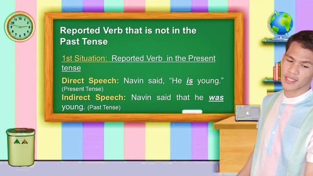 Direct And Indirect Speech ( Demonstration Teaching)