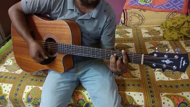 Kepma EDC All Mahogany Guitar Model Test Real Sound смотреть онлайн