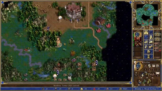 Heroes of Might and Magic III: The Restoration of Erathia - Ep1 - Borderlands смотреть онлайн