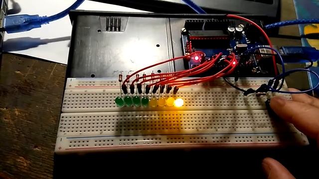 Arduino Uno. Автопереключение при длительном нажатии смотреть онлайн
