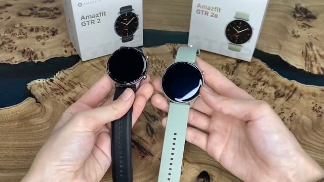 Сравнение cмарт часов Amazfit GTR2 и GTR2e смотреть онлайн
