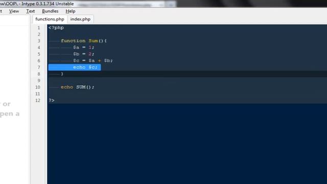 OOP in Php Part 1:- Understanding Functions смотреть онлайн