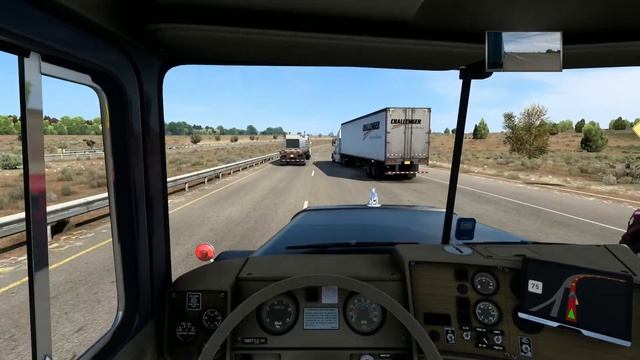 American Truck Simulator - На Mack R по New Mexico смотреть онлайн
