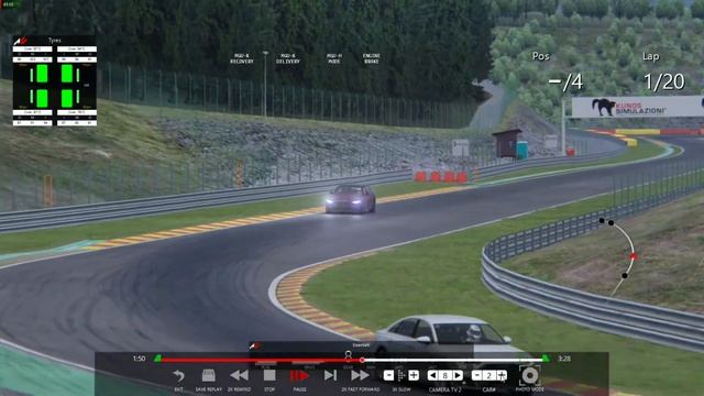 S-Klasse 2021 vs Audi S8 2020 Racing in SPA смотреть онлайн