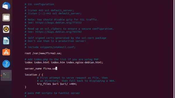 Публикация нескольких web-сайтов на web-сервере NGINX под Linux Ubuntu