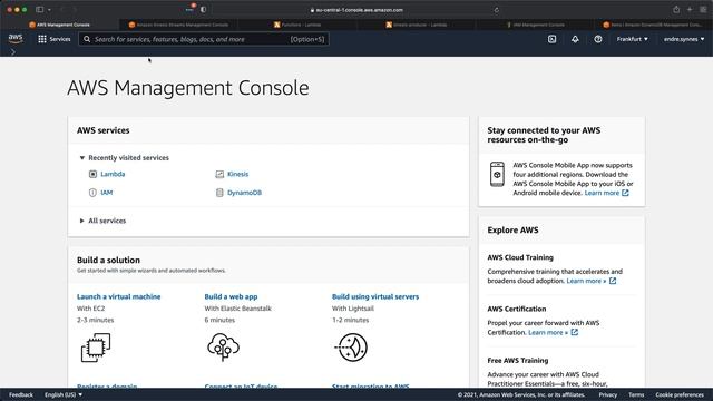Subscribe from a Kinesis Data Stream using AWS Lambda смотреть онлайн