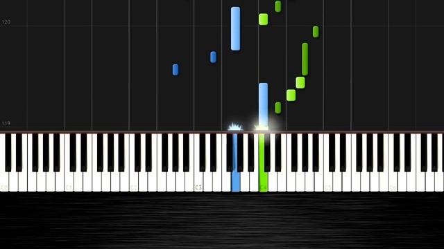 Ludovico Einaudi - Primavera - Piano Tutorial by PlutaX - Synthesia смотреть онлайн