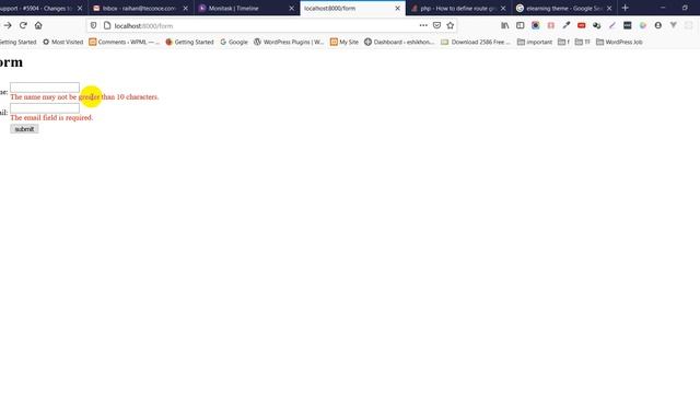 Laravel 7 Tutorial for beginners in Bangla #27 min,max,email validation смотреть онлайн