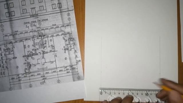 Строительная графика. 5 урок. Построение плана здания смотреть онлайн