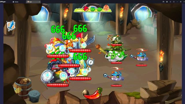 Angry Birds Epic (Pig Paradise 4 completed) смотреть онлайн