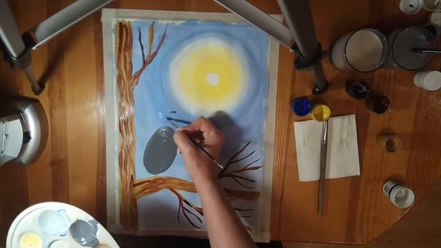 Скворец на ветке смотреть онлайн