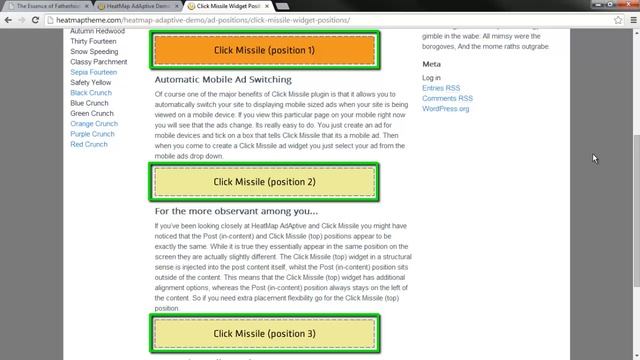 In-content WordPress Ad Widget Postions using Click Missile Plugin смотреть онлайн