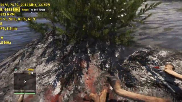 FarCry 4 GTX 1070 G1 GAMING & i5 6600K OC | 2560x1080 21:9 Ultrawide | FRAME-RATE TEST смотреть онлайн