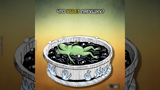 Синдром вареной лягушки. Syndrome of boiled frog. смотреть онлайн